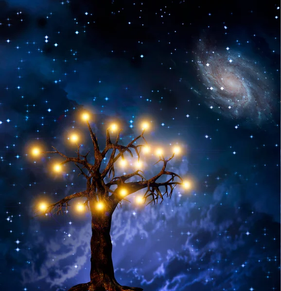 Strom Světel Vykreslování — Stock fotografie