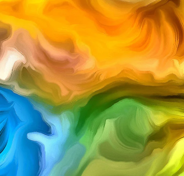 Draaiende Kleur Abstract Weergave — Stockfoto