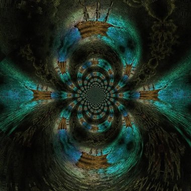 Sihirli yelkenli. 3B görüntüleme