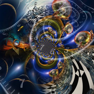 Gerçeküstü satranç ve galaksi küresi