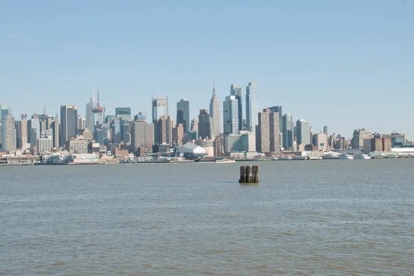 Blick Auf Manhattan Panoramafoto — Stockfoto