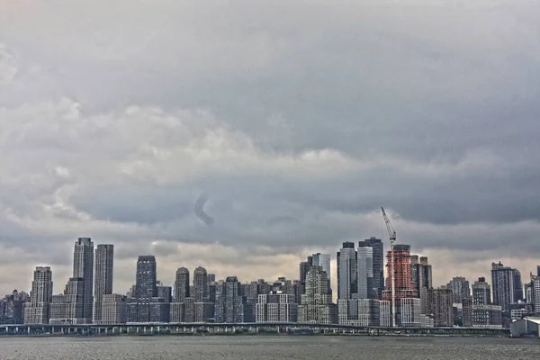 Manhattan Manzaralı Panorama Fotoğrafı — Stok fotoğraf