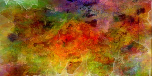 Abstract Painting Canvas Rendering — Stock Photo, Image