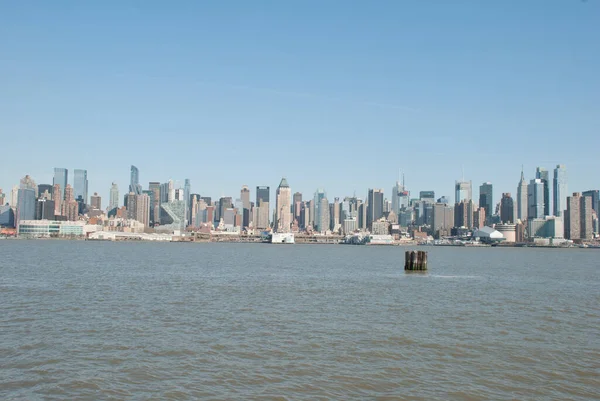 Blick Auf Manhattan Panoramafoto — Stockfoto