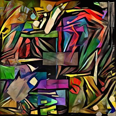 Modern soyut arka plan. 3B görüntüleme