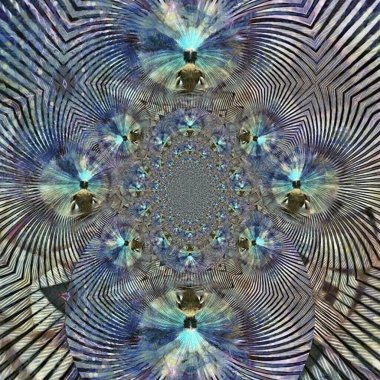 Meditasyon Adam ve Enerji. 3B görüntüleme