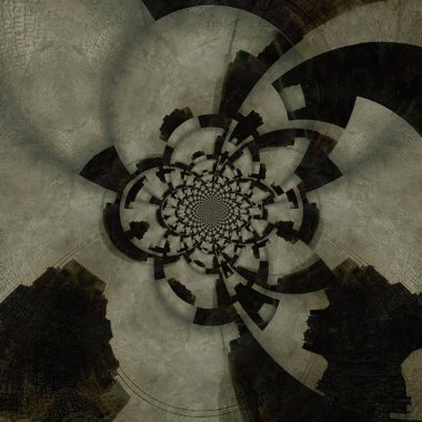 Eş merkezli dairelerin soyut fraktalları