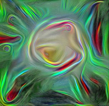 Renkli soyut arka plan. 3B görüntüleme