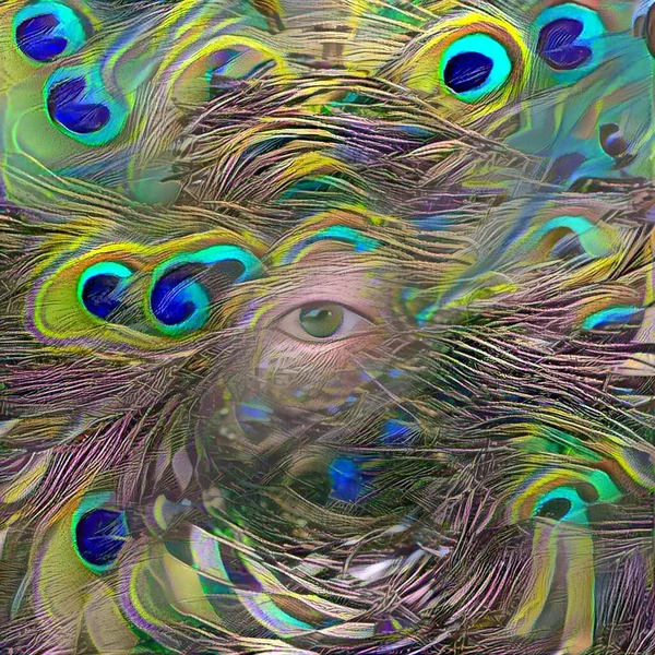 Eye Abstract Rendering — Stock Photo, Image