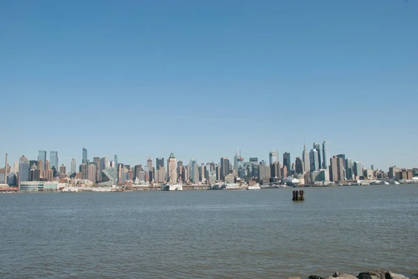 Blick Auf Manhattan Panoramafoto — Stockfoto