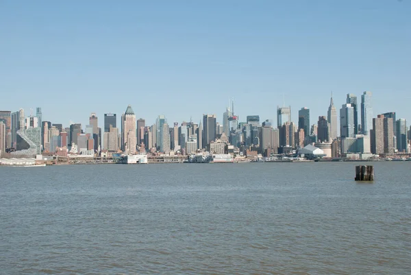 Pohled Manhattan Fotografie Panorama — Stock fotografie