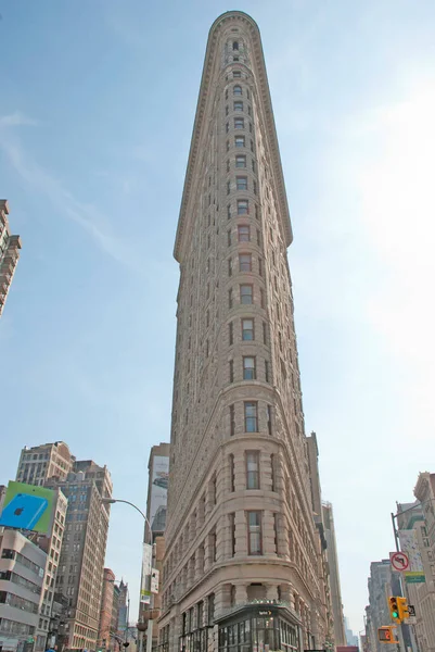 New Yorker Flatiron Gebäude — Stockfoto