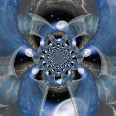 Gökyüzünün peçesi açıldı, diğerini ortaya çıkarmak için.