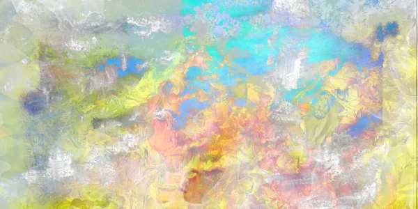 Abstract Painting Canvas Rendering — Stock Photo, Image