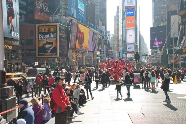 Nueva York Times Square — Foto de Stock