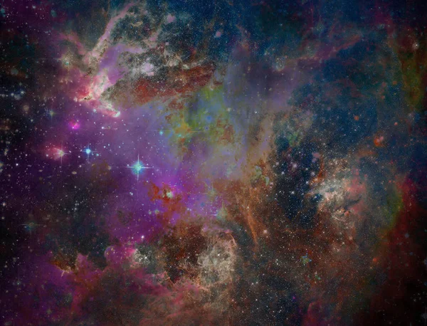 Denna Bild Från Esa Herschel Space Observatory Visar Del Rosettnebulosan — Stockfoto