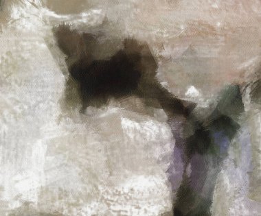 Soyut boyama. Sönük renkler.