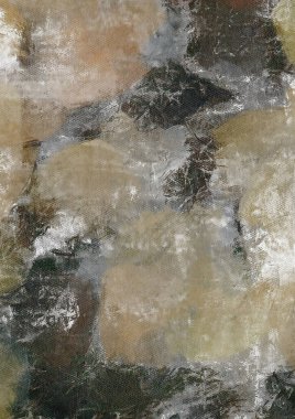 Soyut boyama. Sönük renkler.