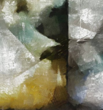 Soyut boyama. Sönük renkler.