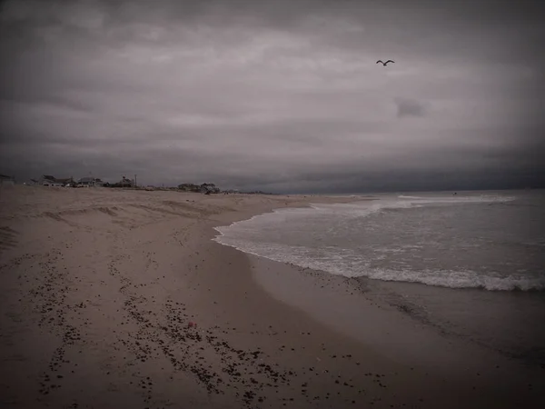 Cielo Nublado Ocean Beach — Foto de Stock