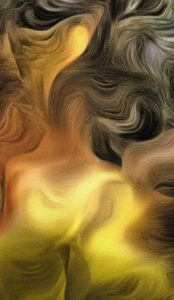 暖色系抽象画 — ストック写真