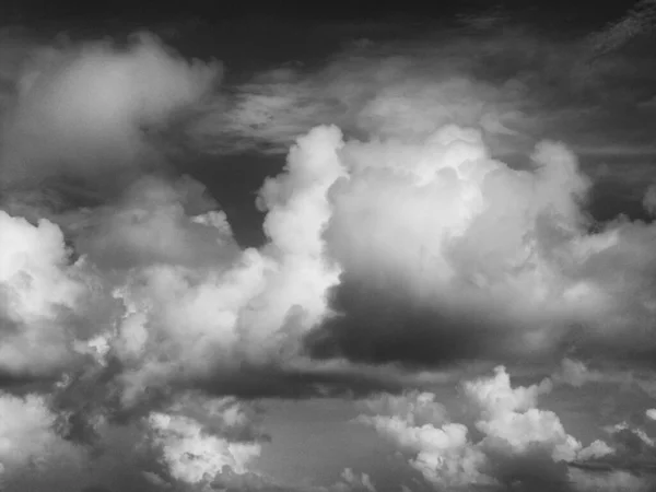 Beautiful Cumulus Clouds Sky — Stock Photo, Image