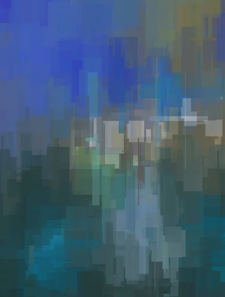 Abstrakt Geomerisk Bakgrund Mjuka Blå Nyanser — Stockfoto