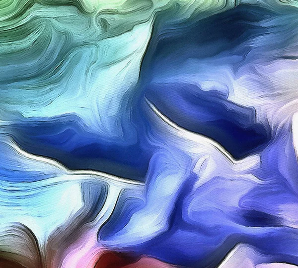 Vivid Abstract Färger Och Skuggor — Stockfoto