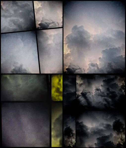 Abstract Geometrc Background Clouds — Stock Photo, Image