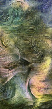 Renkli soyut. Fırça darbeleri.