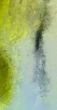 Sessiz Renkler Soyut Boyama. 3B görüntüleme