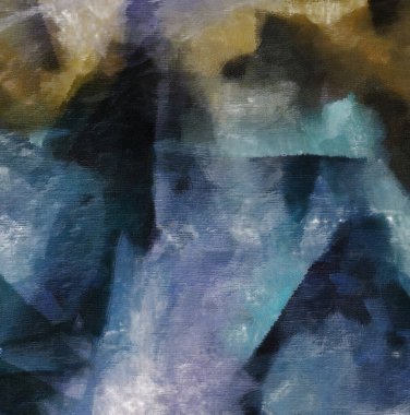 Pastel renklerde sessiz ve soyut bir resim. 3B görüntüleme