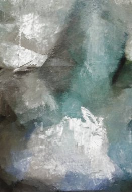 Soyut boyama. Sönük renkler.