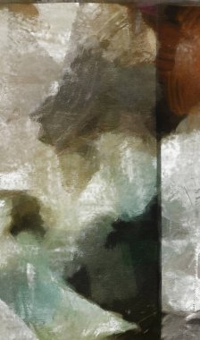 Renkli soyut resim. Sönük renkler.