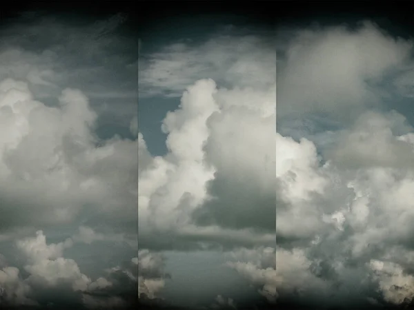空の美しい積雲 — ストック写真