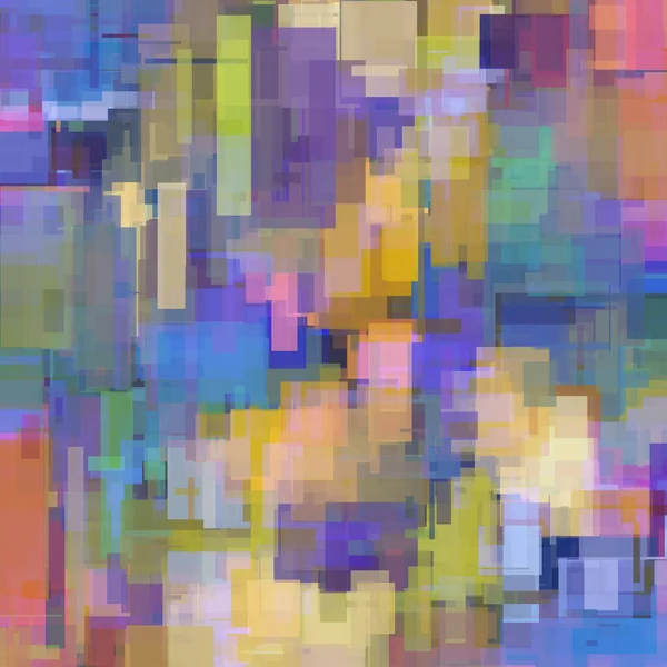 Levande Färgstark Abstrakt Geometrisk Bakgrund Rendering — Stockfoto