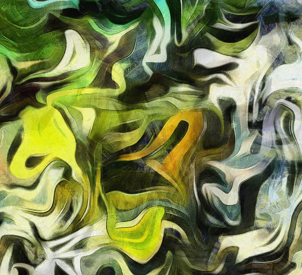 Renk hareketinin akışkan çizgileri.