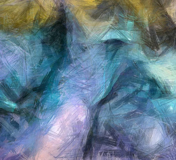Ztlumený Abstraktní Obraz Pastelových Barvách Vykreslování — Stock fotografie