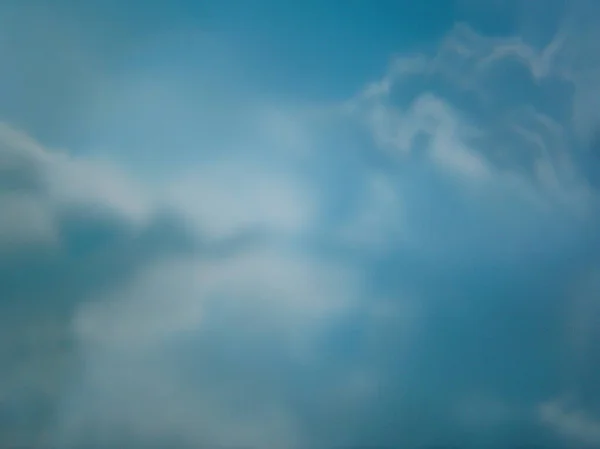 Cloudy Sky Blurred View — Stock Photo, Image