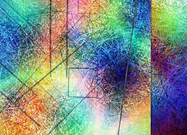 Красочные Абстракции Жидкие Линии Цветового Движения Рендеринг — стоковое фото