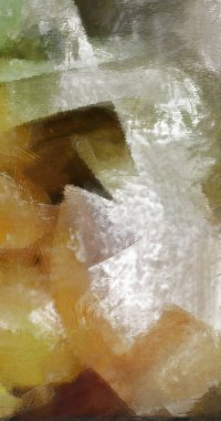 Sessiz Soyut Boyama. Tuval. 3B görüntüleme