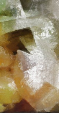 Soyut boyama. Sönük renkler.