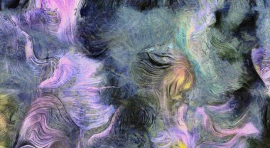 Renkli soyut. Fırça darbeleri.