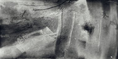 Soyut grunge fırça konturu arka plan. Tuval