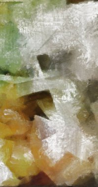 Soyut boyama. Sönük renkler.