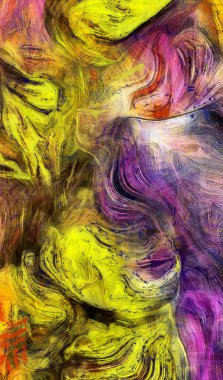 Girdap Renkleri Özeti. 3B görüntüleme.