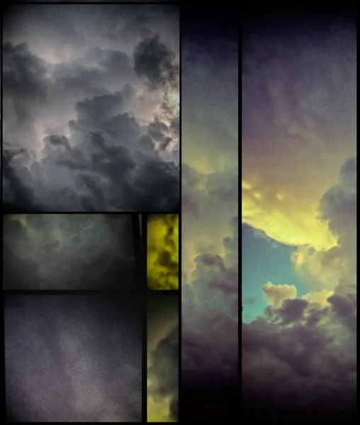 Abstract Geometrc Background Clouds — Stock Photo, Image