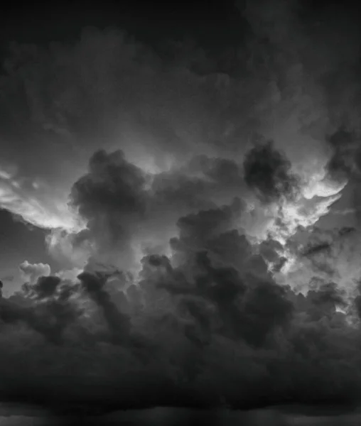 Vackra Cumulus Moln Himlen — Stockfoto