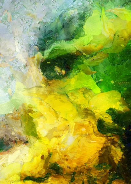 Gedämpfte Farben Abstrakte Malerei — Stockfoto