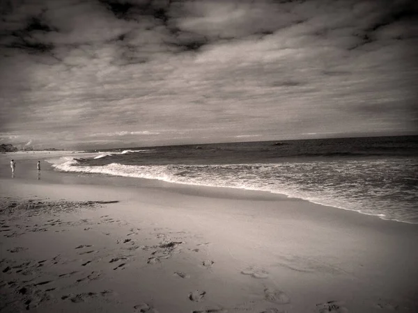 Elborult Ocean Beach — Stock Fotó